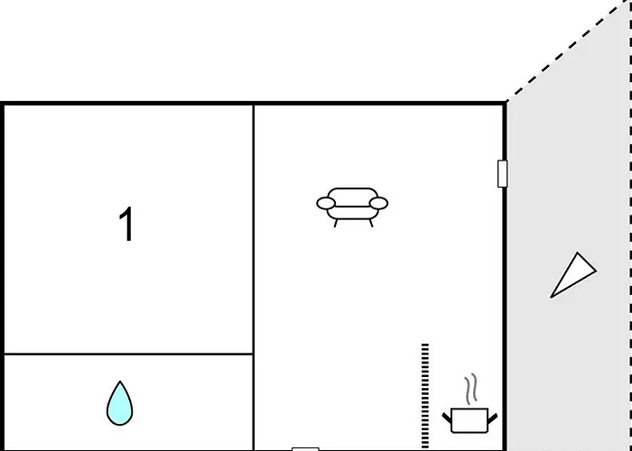 1 Bedroom Cozy In *
